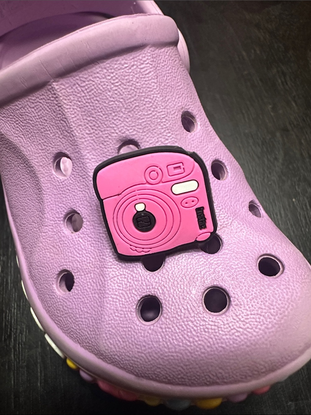Camera Charm. Search JIBBITZ in my closet to pick your favorites!
